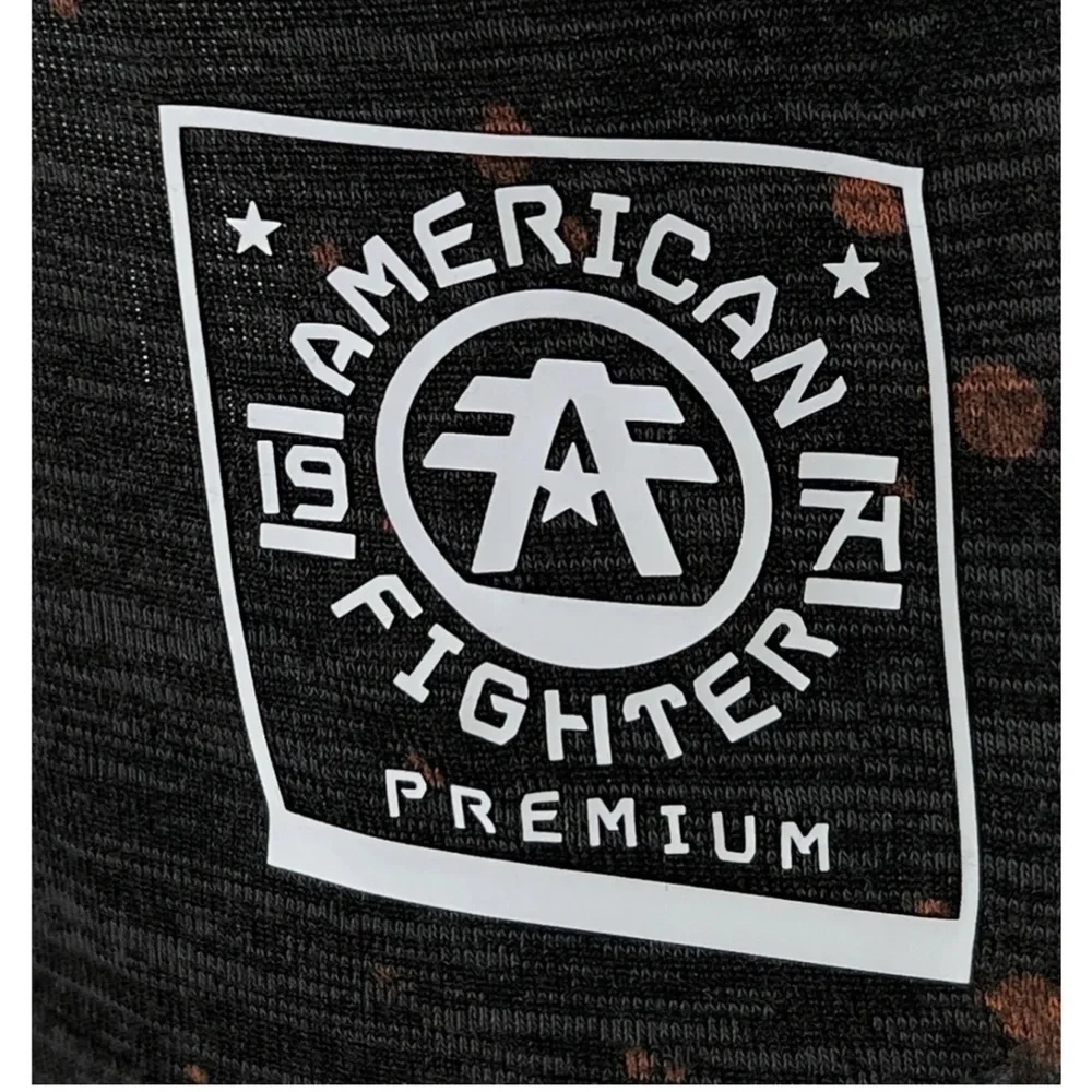 AMERICAN FIGHTER Men's T-shirt BRADDOCK Athletic CAMO Green - Picture 11 of 11